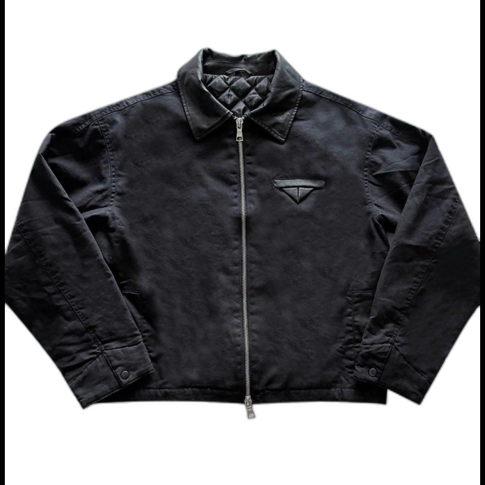 Ananke Clothing Co Canvas Chore Jacket L Black Large OS Oversized